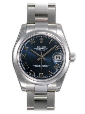 Rolex Datejust Series Fashionable Unisex Automatic Midsize Wristwatch 178240-BLRO Rolex Datejust Series Fashionable Unisex Automatic Midsize Wristwatch 178240-BLRO