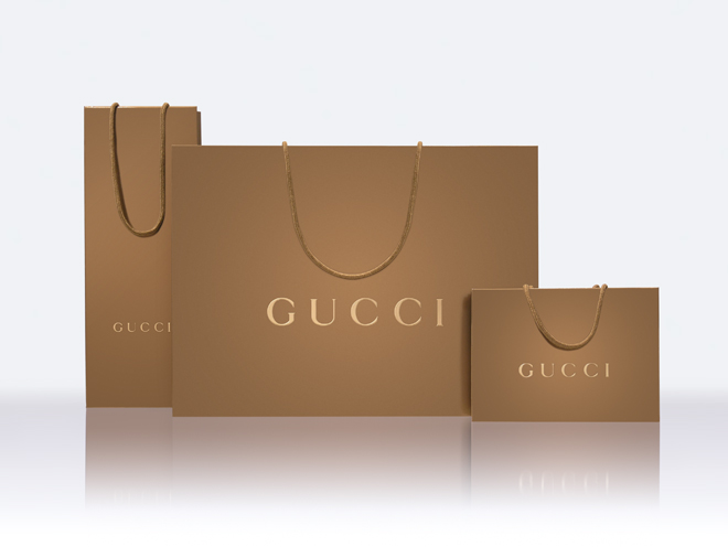 Designer Bags and Shoes Paper Shopper Bag Designer Bags and Shoes Paper Shopper Bag