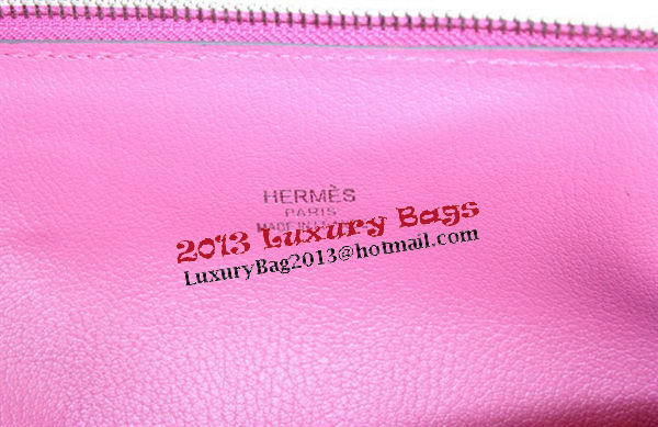 Hermes Bolide 37CM Calfskin Leather Tote Bags H509084 Rosy Hermes Bolide 37CM Calfskin Leather Tote Bags H509084 Rosy