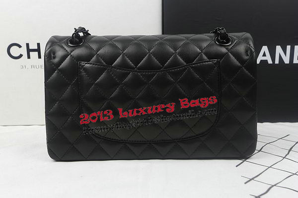 Chanel 2.55 Series Flap Bags Original Sheepskin Leather A1112 Black Chanel 2.55 Series Flap Bags Original Sheepskin Leather A1112 Black