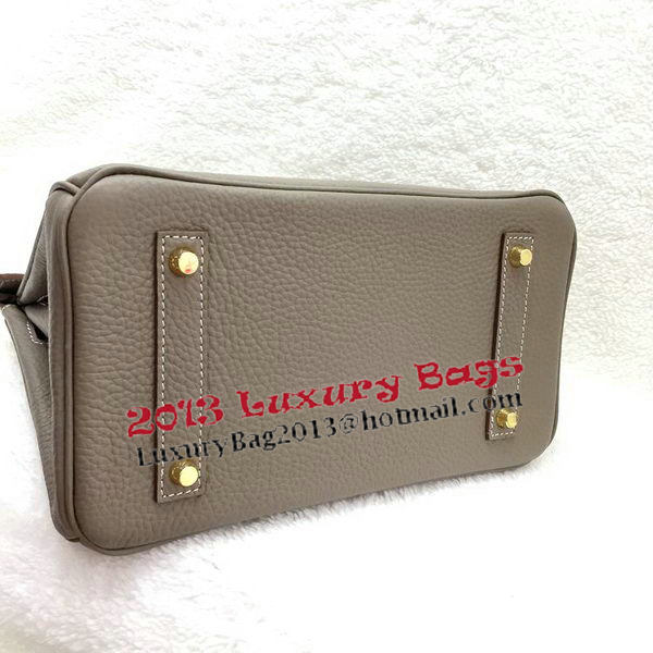 Hermes Birkin 25CM Tote Bag Original Leather H25T Grey Hermes Birkin 25CM Tote Bag Original Leather H25T Grey