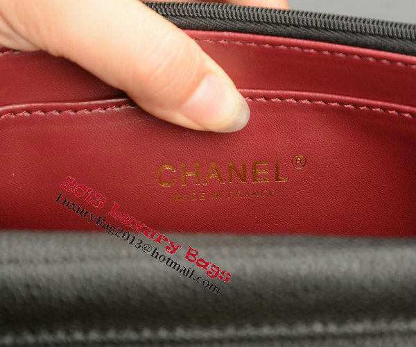 Chanel mini Flap Bag Black Cannage Pattern A33814 Gold Chanel mini Flap Bag Black Cannage Pattern A33814 Gold