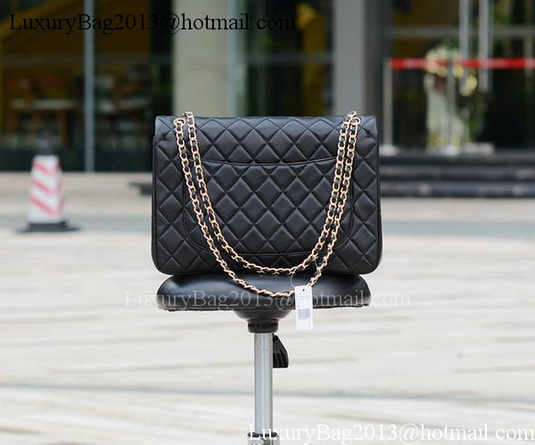 Chanel Maxi Quilted Classic Flap Bag Black Sheepskin A58601 Gold Chanel Maxi Quilted Classic Flap Bag Black Sheepskin A58601 Gold