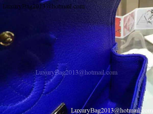 Chanel 2.55 Series Flap Bags Royal Original Python Leather A1112SA Gold Chanel 2.55 Series Flap Bags Royal Original Python Leather A1112SA Gold