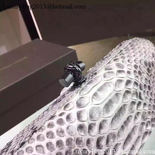 Bottega Veneta Snake Leather Knot Clutch 8651E Bottega Veneta Snake Leather Knot Clutch 8651E