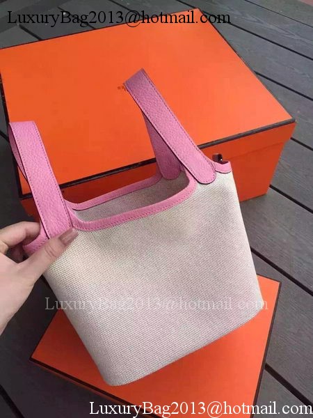 Hermes Picotin Lock 18cm Bag Canvas HPL8618T Sakura Hermes Picotin Lock 18cm Bag Canvas HPL8618T Sakura