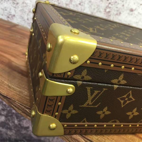 Louis Vuitton Monogram Canvas Watches Box 40664 Blue Louis Vuitton Monogram Canvas Watches Box 40664 Blue