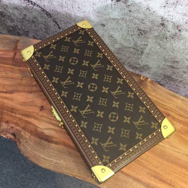 Louis Vuitton Monogram Canvas Watches Box 40664 Red Louis Vuitton Monogram Canvas Watches Box 40664 Red