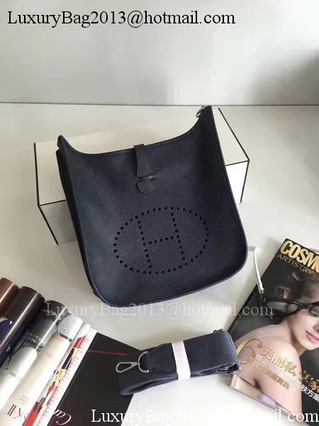 Hermes Evelyne 30cm Messenger Bag E3301 Black Hermes Evelyne 30cm Messenger Bag E3301 Black