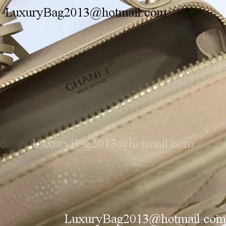 Chanel Cosmetic Bag Original Cannage Pattern A93341 Apricot Chanel Cosmetic Bag Original Cannage Pattern A93341 Apricot