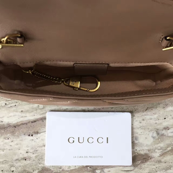 Gucci GG Marmont Velvet Nano Shoulder Bag 476433A Brown Gucci GG Marmont Velvet Nano Shoulder Bag 476433A Brown