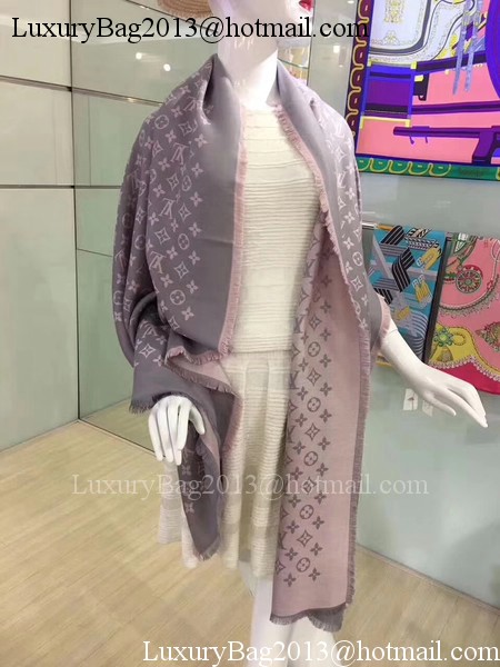 Louis Vuitton Scarf A2361 Grey Louis Vuitton Scarf A2361 Grey