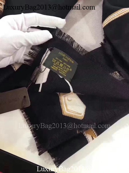 Louis Vuitton Scarf A3256 Black Louis Vuitton Scarf A3256 Black