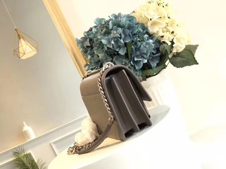 Yves Saint Laurent Leather Cross-body Shoulder Bag Y8004 Grey Yves Saint Laurent Leather Cross-body Shoulder Bag Y8004 Grey