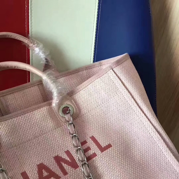 Chanel Deauville Tote Bag Original Canvas Leather A68047-6 Chanel Deauville Tote Bag Original Canvas Leather A68047-6