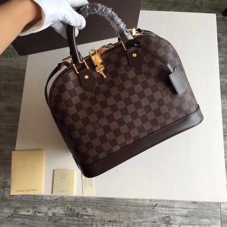 Louis Vuitton Damier Ebene Canvas ALMA PM N53151 Louis Vuitton Damier Ebene Canvas ALMA PM N53151