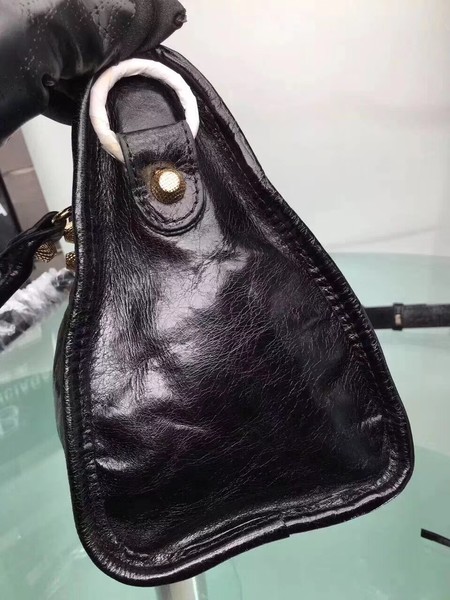 Balenciaga Giant City Gold Studs Handbag 084333 Black Balenciaga Giant City Gold Studs Handbag 084333 Black