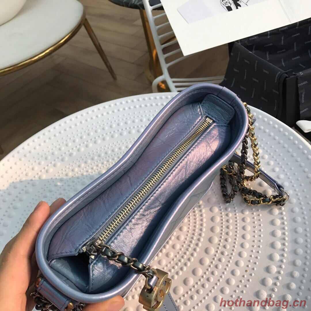Chanel gabrielle small hobo bag A91810 blue Chanel gabrielle small hobo bag A91810 blue