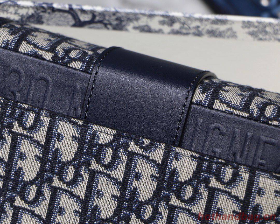 Dior 30 MONTAIGNE DIOR OBLIQUE BAG M9204 Blue Dior 30 MONTAIGNE DIOR OBLIQUE BAG M9204 Blue