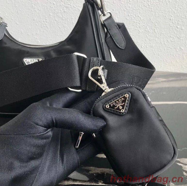 Prada Nylon tote bag 1NE516 black Prada Nylon tote bag 1NE516 black