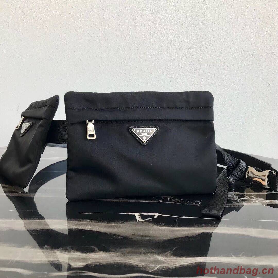 Prada Nylon Pocket 2CM219 black Prada Nylon Pocket 2CM219 black