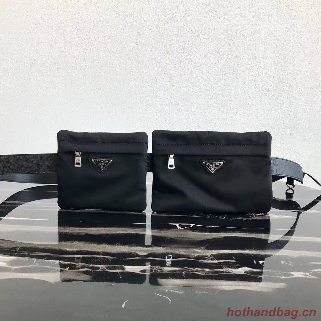 Prada Nylon Pocket 2CM219 black Prada Nylon Pocket 2CM219 black