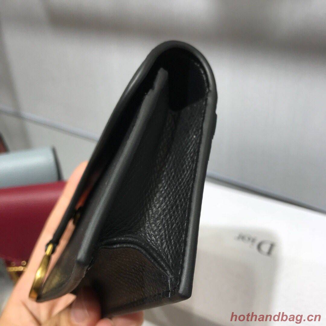 DIOR OBLIQUE 5-POCKET CARD HOLDER M928 BLACK DIOR OBLIQUE 5-POCKET CARD HOLDER M928 BLACK
