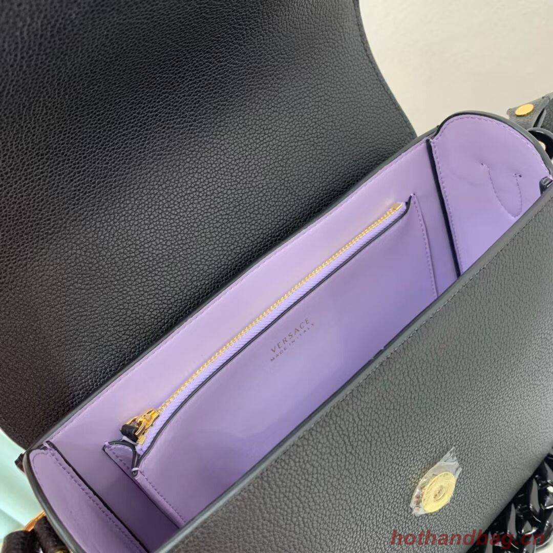 Versace Original medium Calfskin Leather Bag FS1067A black Versace Original medium Calfskin Leather Bag FS1067A black