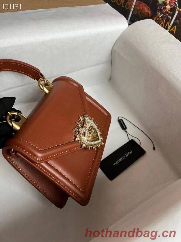 Dolce & Gabbana Origianl Leather Shoulder Bag 4011 brown Dolce & Gabbana Origianl Leather Shoulder Bag 4011 brown