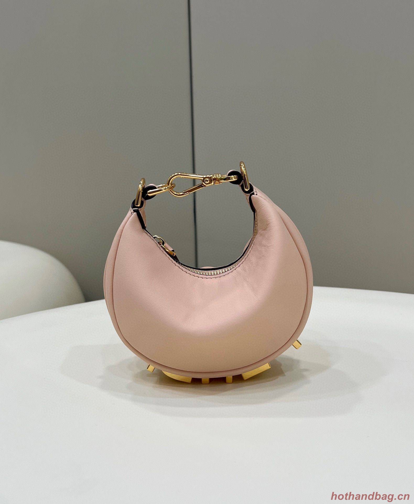 Fendi Praphy Original Leather Big Logo Bag 80056M 80056S Pink Fendi Praphy Original Leather Big Logo Bag 80056M 80056S Pink