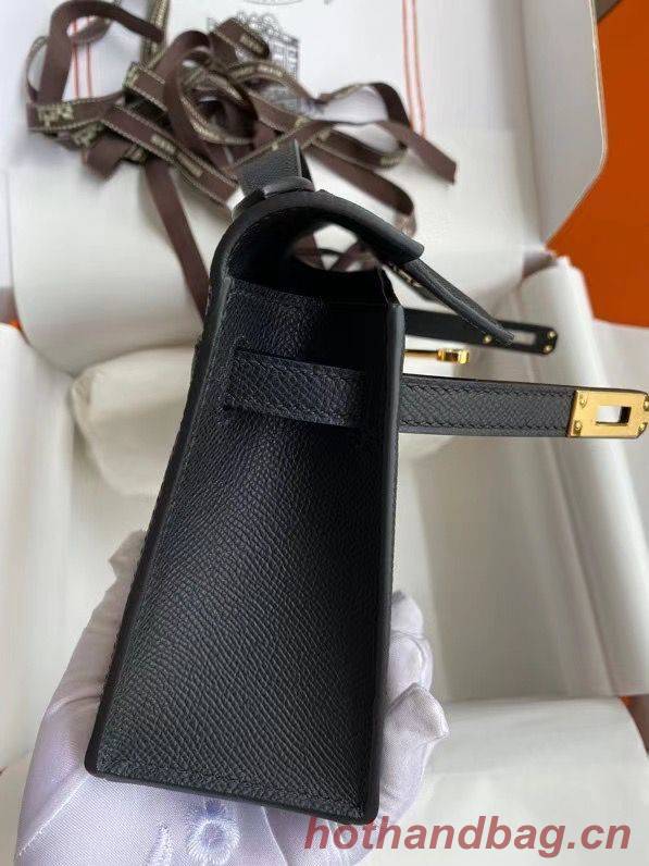Hermes Kelly 22cm Tote Bag Original Leather KL22 Black Hermes Kelly 22cm Tote Bag Original Leather KL22 Black