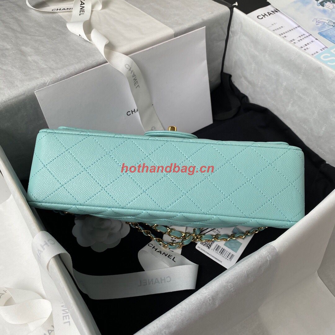 Chanel 2.55 Series Flap Bag Original Caviar Leather Y01295 A01112 Blue Gold-Tone hardware Chanel 2.55 Series Flap Bag Original Caviar Leather Y01295 A01112 Blue Gold-Tone hardware