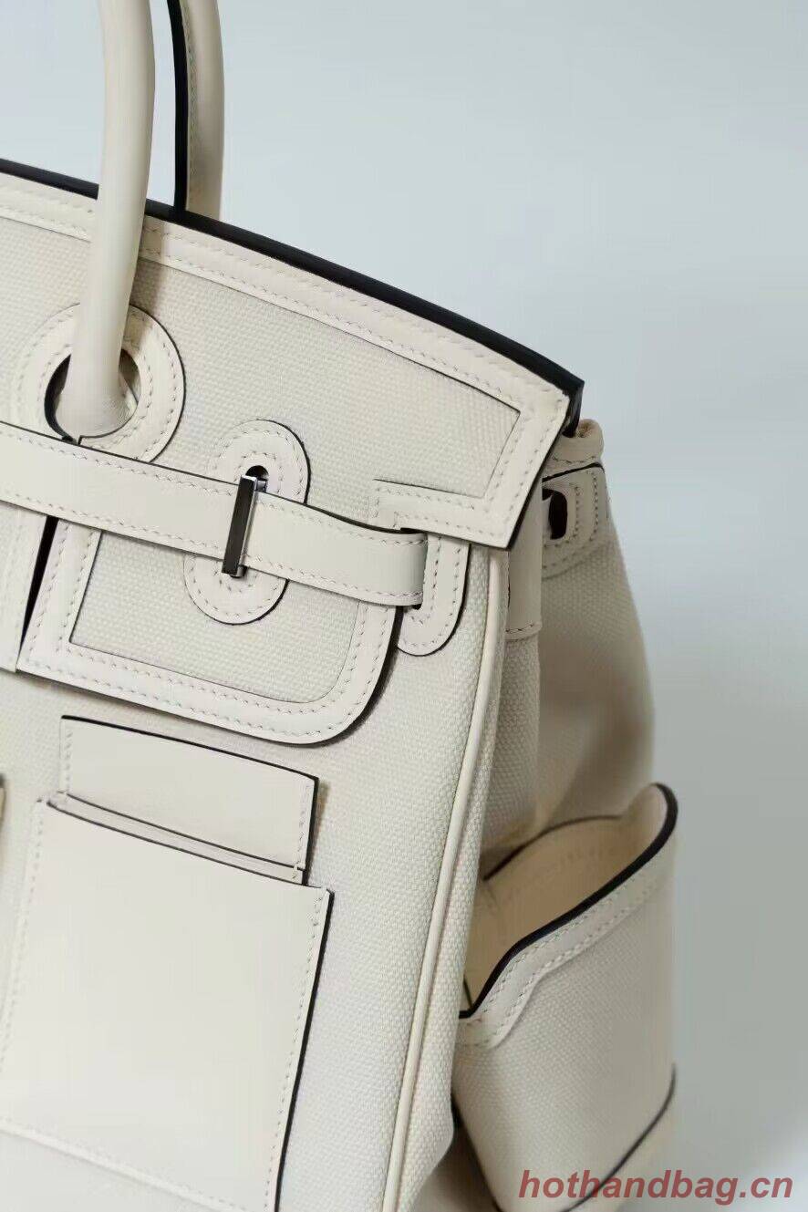 Hermes Original Leather Bag H6321 White Hermes Original Leather Bag H6321 White