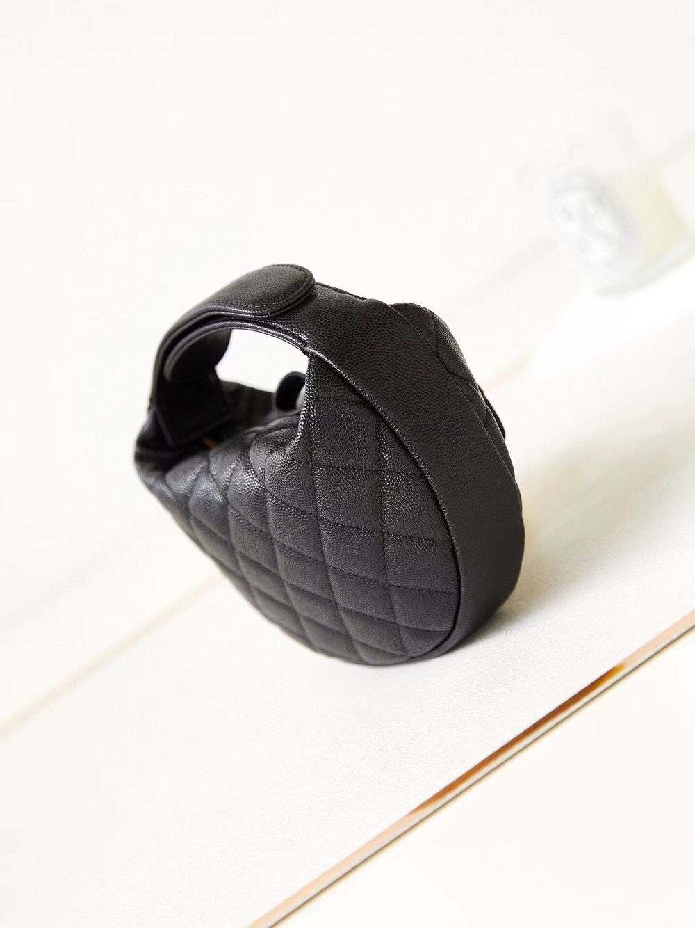 Chanel Caviar Quilted Polly Pocket AP3467 Black Chanel Caviar Quilted Polly Pocket AP3467 Black