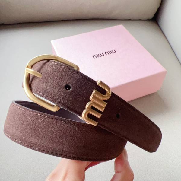 MiuMiu Belt 30MM MMB00011 MiuMiu Belt 30MM MMB00011