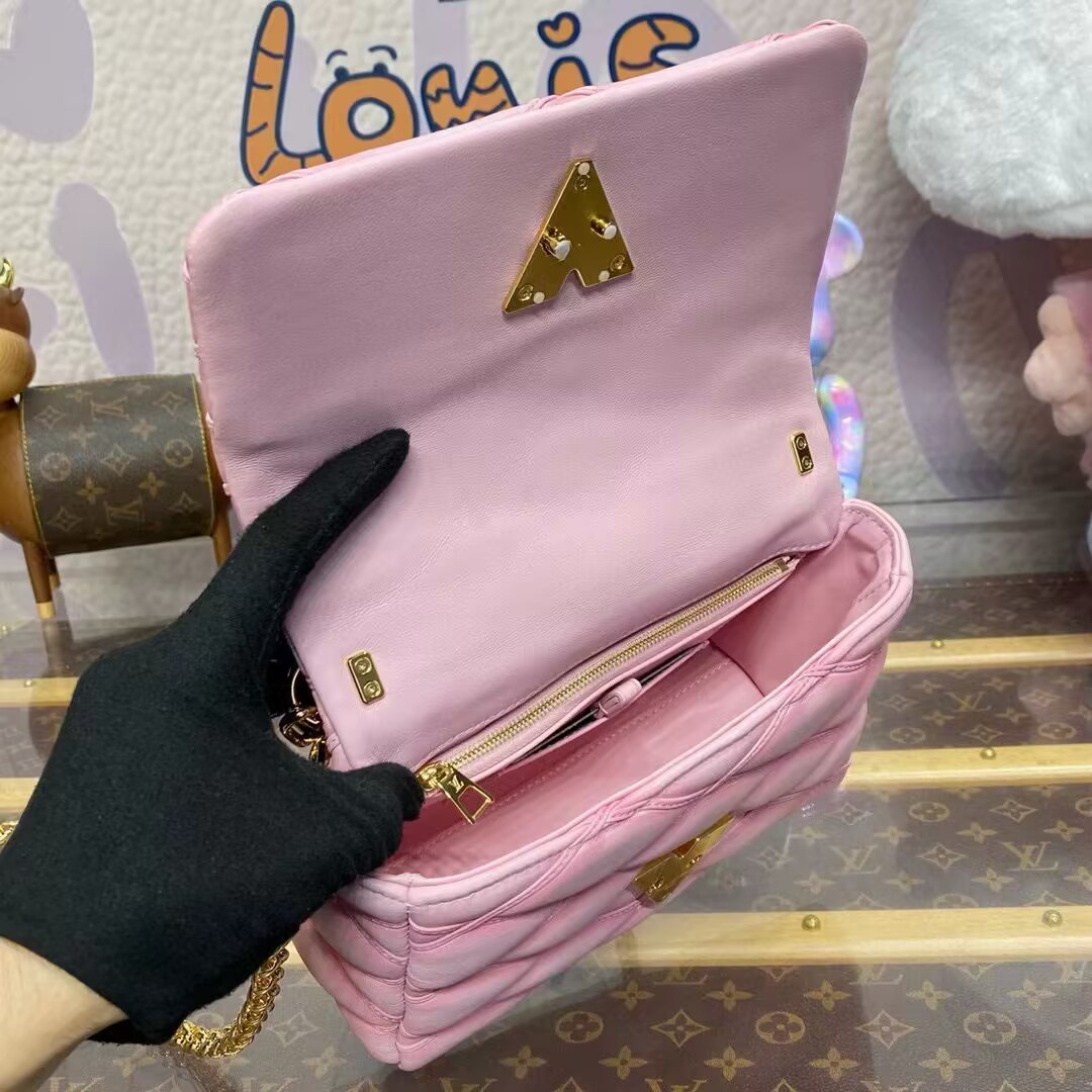 Louis Vuitton GO-14 MM M23568 Pink Louis Vuitton GO-14 MM M23568 Pink