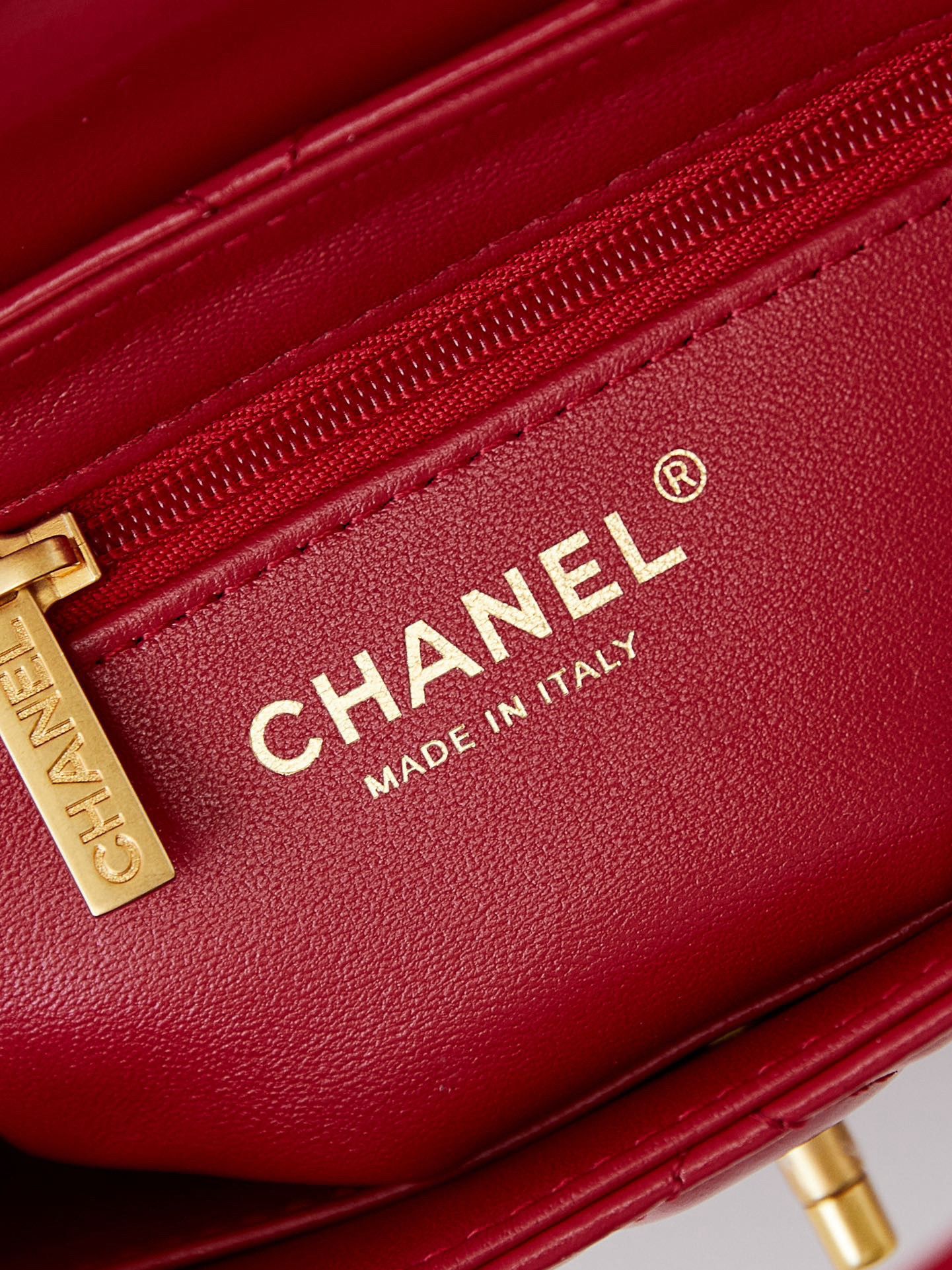 Chanel 23k Vintage Kelly Original Leather Top Handle Bag AS4416 Red Chanel 23k Vintage Kelly Original Leather Top Handle Bag AS4416 Red