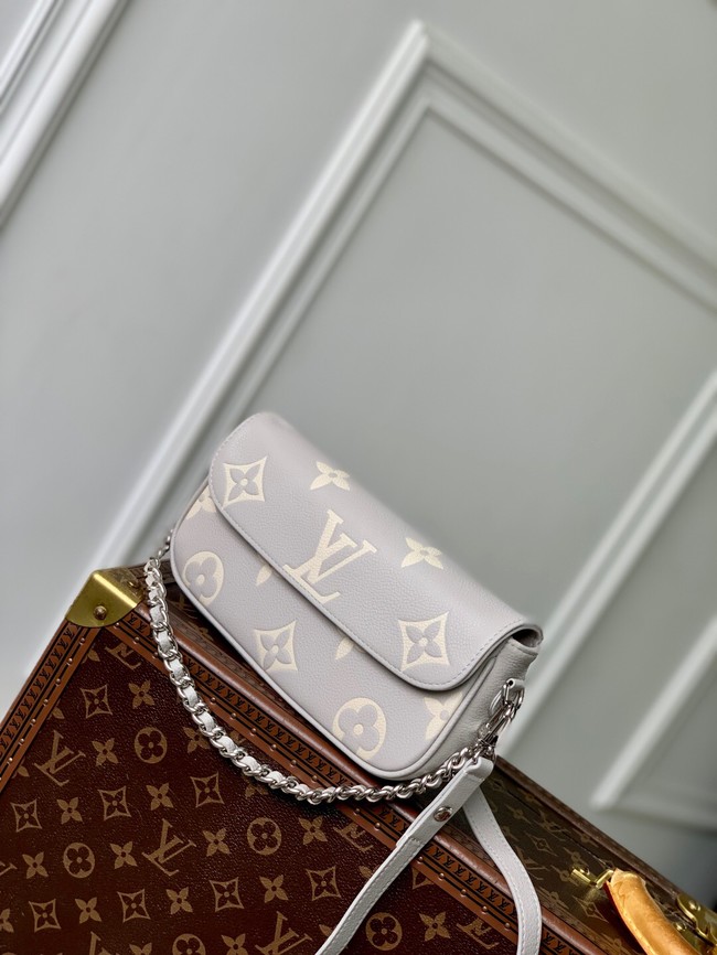 Louis Vuitton Wallet On Chain Ivy M14225 Brume & Quartz