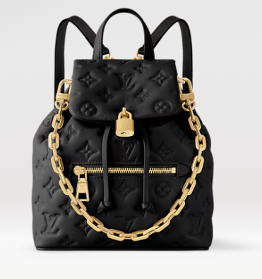 Louis Vuitton Coussin Backpack PM M13357 black Louis Vuitton Coussin Backpack PM M13357 black
