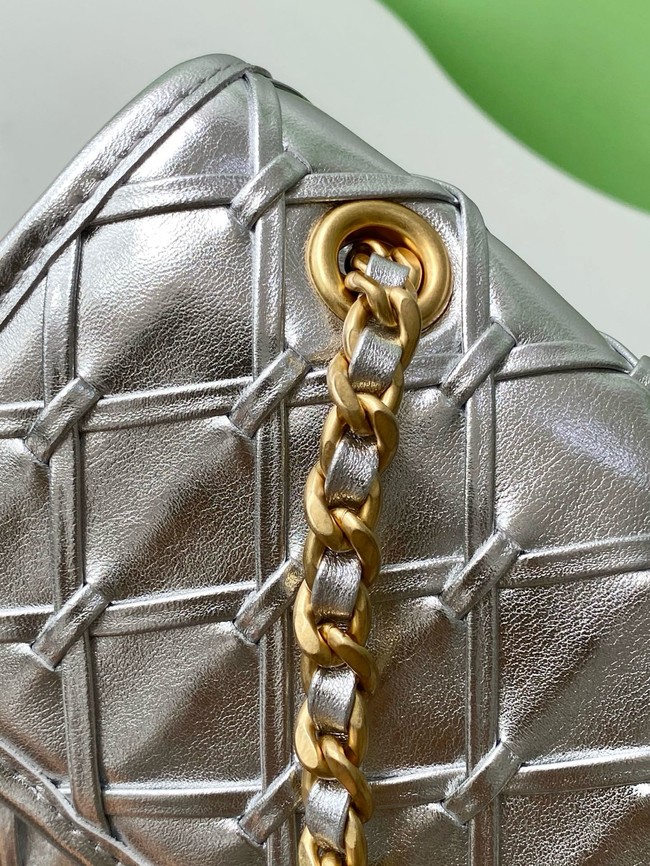 Chanel Mini flap bag AS4795 Silver