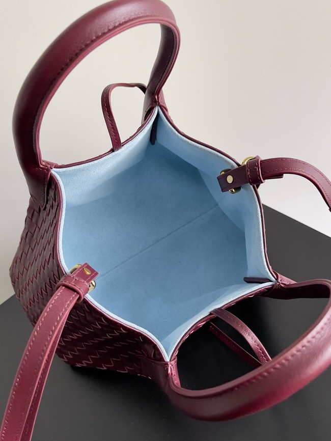 Bottega Veneta Small Pinacoteca 819004 Cherry