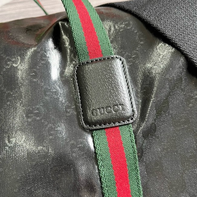 Gucci Medium duffle bag with Web 799871 black