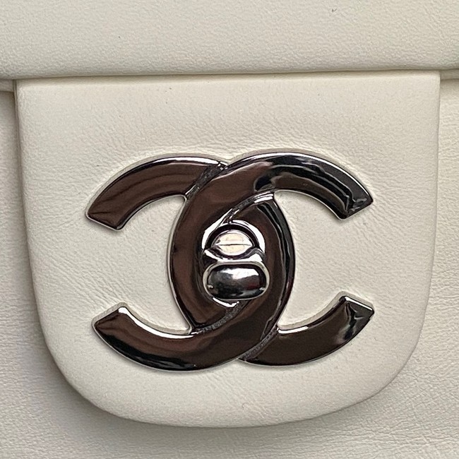 CHANEL Lambskin Shoulder Bags 9902 white&black