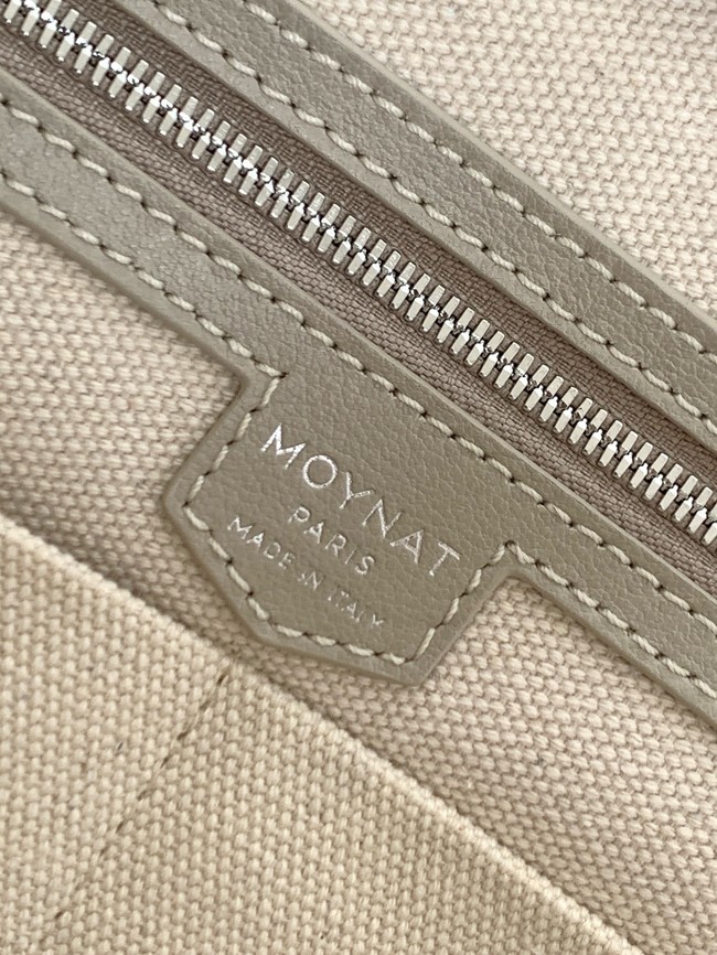 Goyard Calfskin Leather Tote Bag PM M8003 gray