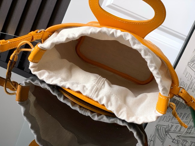 Goyard Calfskin Leather Tote Bag PM 00249 yellow