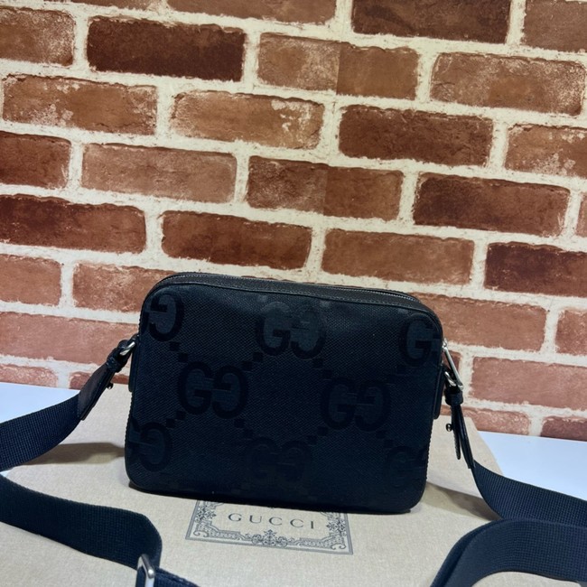 Gucci Messenger bag with Interlocking G 675891 black
