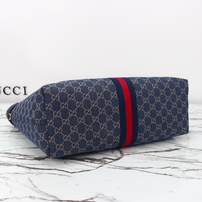 Gucci Giglio large tote bag 853971 Variation blue 