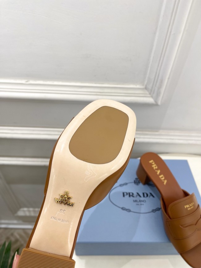 Prada Slippers Heel Height 4.5CM 66953-1