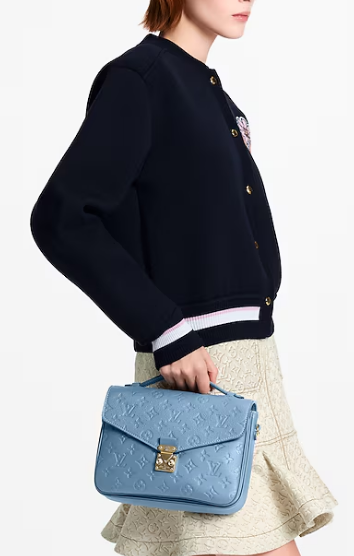 Louis Vuitton Pochette Metis M27357 blue Louis Vuitton Pochette Metis M27357 blue