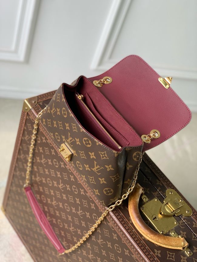 Louis Vuitton NEW Madeleine BB M28424 burgundy